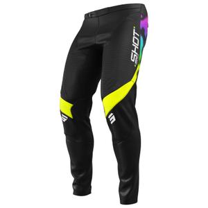 Pantalon de motocross pour enfants Shot Contact Nitro Noir