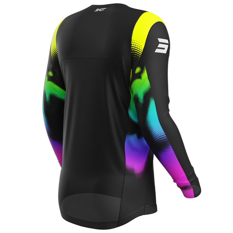 Maillot Motocross Enfant Shot Contact Nitro Noir