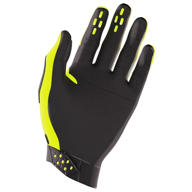 Gants motocross enfants Shot Race jaune fluo