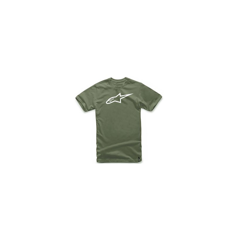 T-shirt Alpinestars Ageless vert-blanc