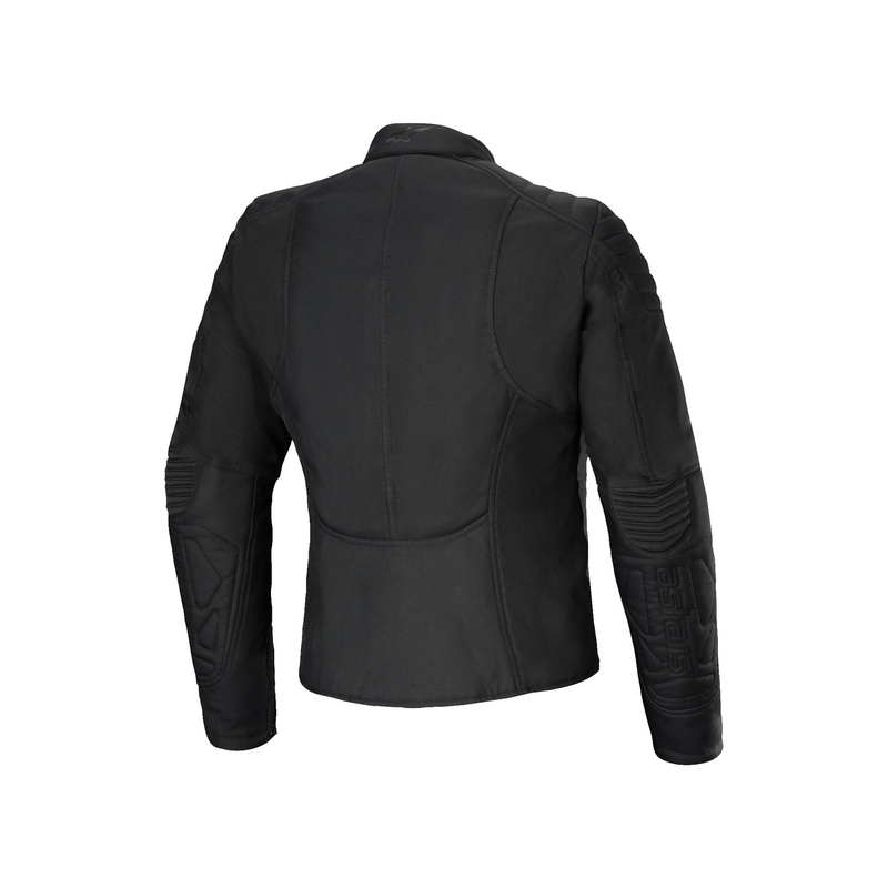 Blouson Moto Femme Alpinestars Stella Isla Water Résistant Noir-Noir