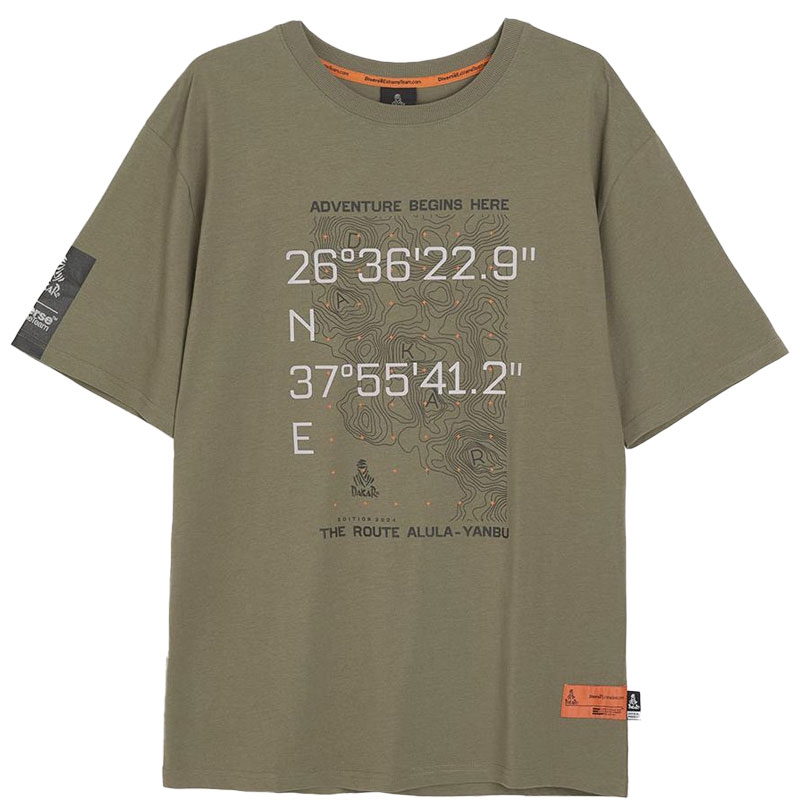 Tee shirt DAKAR OV 0924 kaki