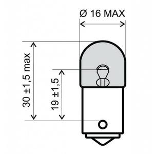Lamp RMS T16 12V 10W