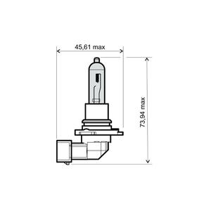 Lamp RMS HB3 12V 65W