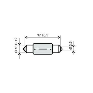 Lamp RMS T11x39 12V 5W