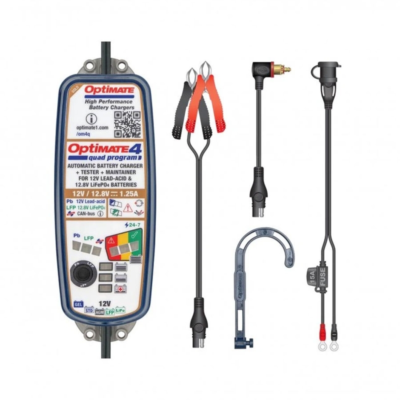 Chargeur de batterie OPTIMATE 4 QUAD TM630-PR