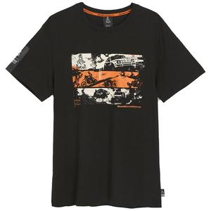 Tee shirt DAKAR PHOTO DES noir