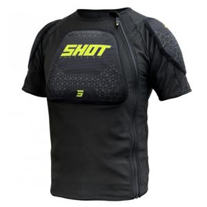 Gilet de protection enfant Shot Airlight T-Shirt noir-jaune fluo