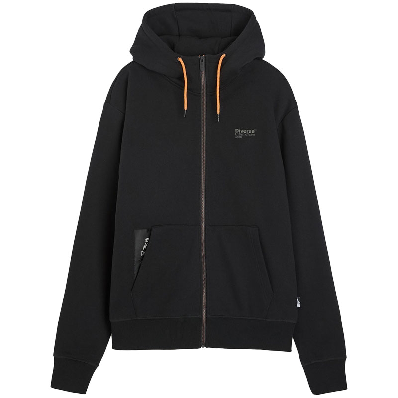 Sweat DAKAR ZIP H24 noir