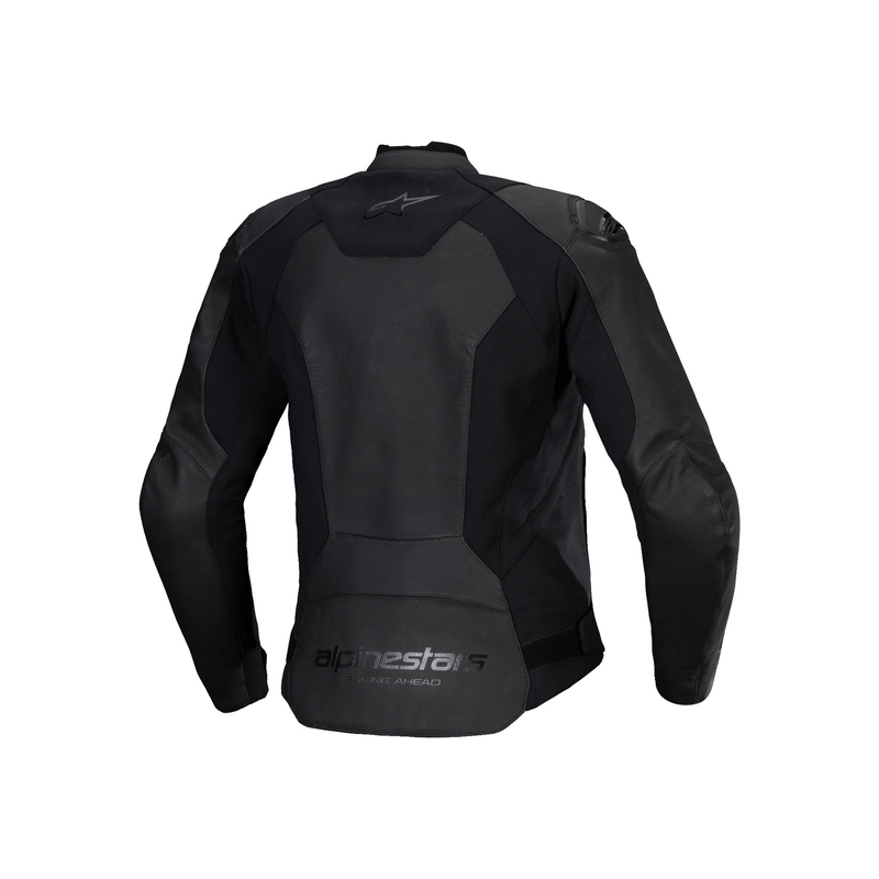 Blouson Moto Cuir Femme Alpinestars Stella Faster 3 Noir-Noir