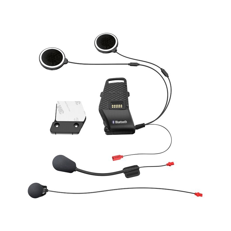 Support de casque avec accessoires pour l'interphone Bluetooth SENA 10S