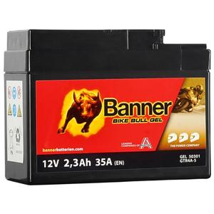 Batterie moto gel Banner Bike Bull GEL 503 01/BGTR4A-S - GTR4A-S 12V, 2,3Ah, 35A