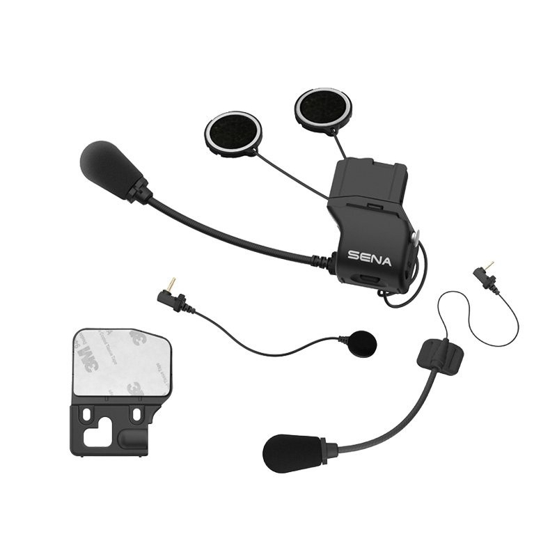 Support de casque avec accessoires pour l'interphone Bluetooth SENA 20S