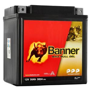 Batterie moto gel Banner Bike Bull GEL 530 01/BGTX30-3 - GTX30-3 12V, 30Ah, 385A
