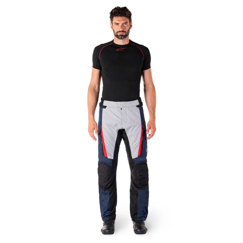 Pantalon moto imperméable Alpinestars ST-1 bleu-noir-rouge