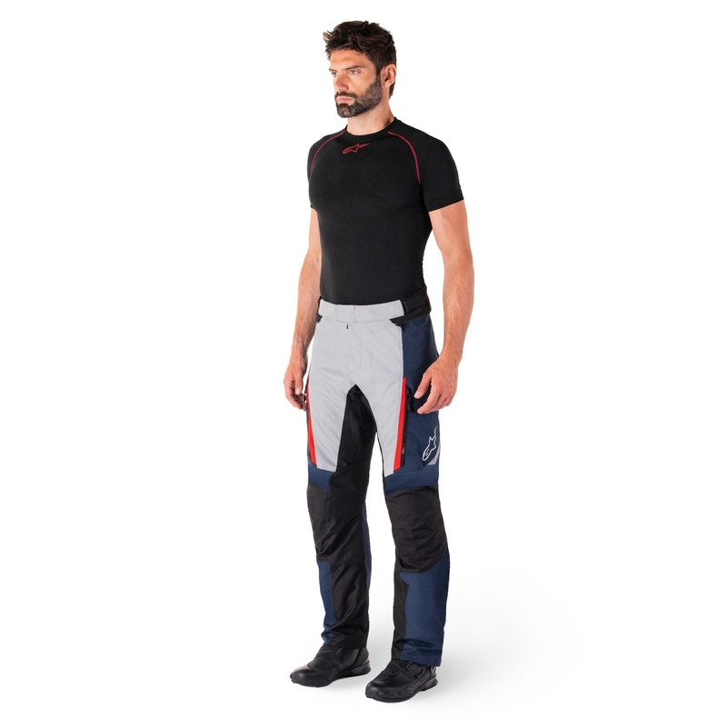 Pantalon moto imperméable Alpinestars ST-1 bleu-noir-rouge