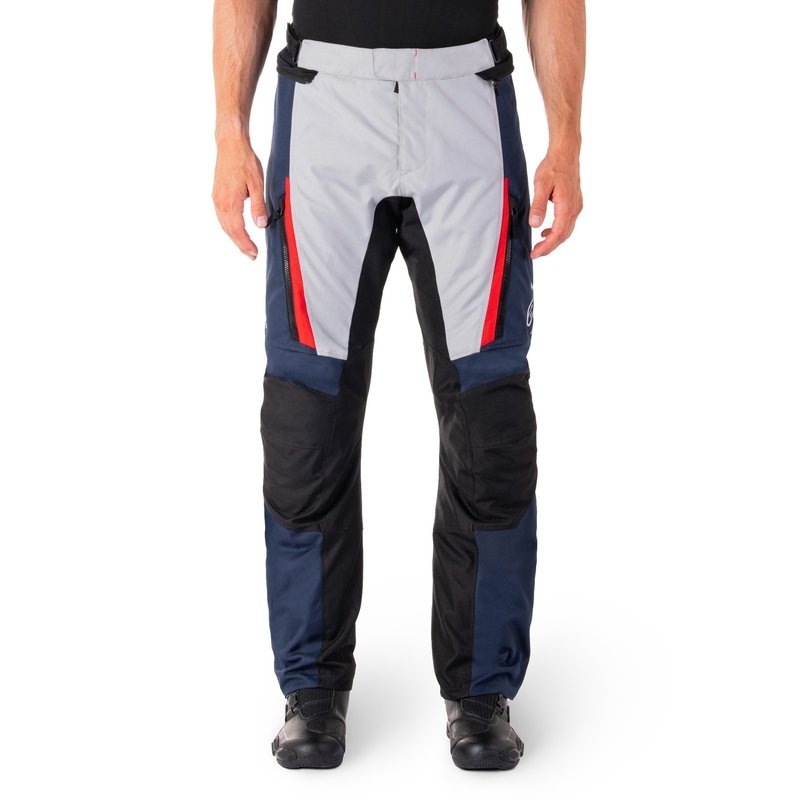 Pantalon moto imperméable Alpinestars ST-1 bleu-noir-rouge