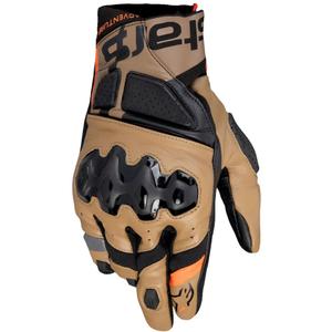 Gants moto Alpinestars Belize 3 Drystar noir-marron