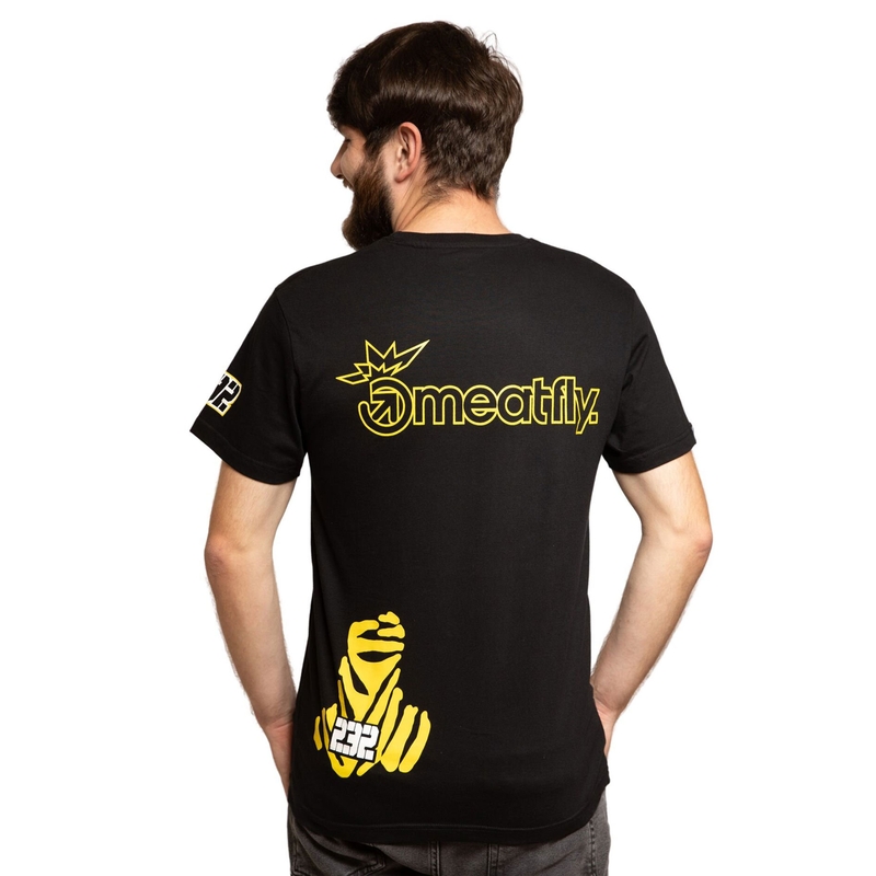 Tee shirt Meatfly Big Shock Dakar noir