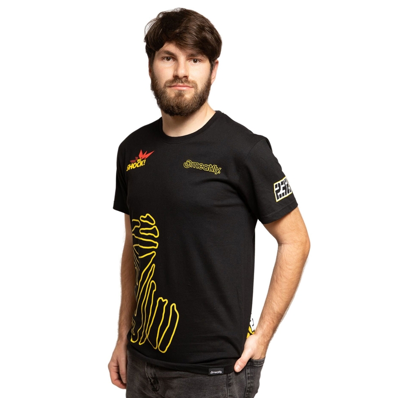 Tee shirt Meatfly Big Shock Dakar noir