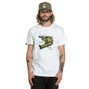 Tee shirt Meatfly Fullface blanc