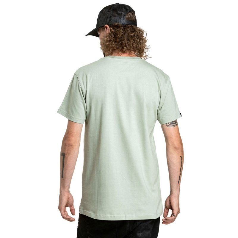 Tee shirt Meatfly Fullface vert
