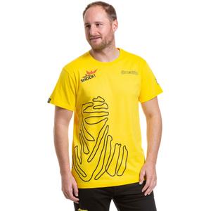 Tee shirt Meatfly Big Shock Dakar jaune