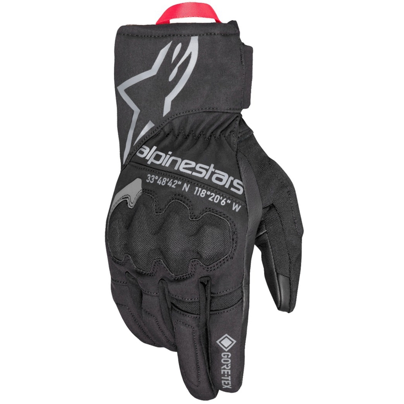 Gants de moto Alpinestars Crestone Gore-Tex noirs