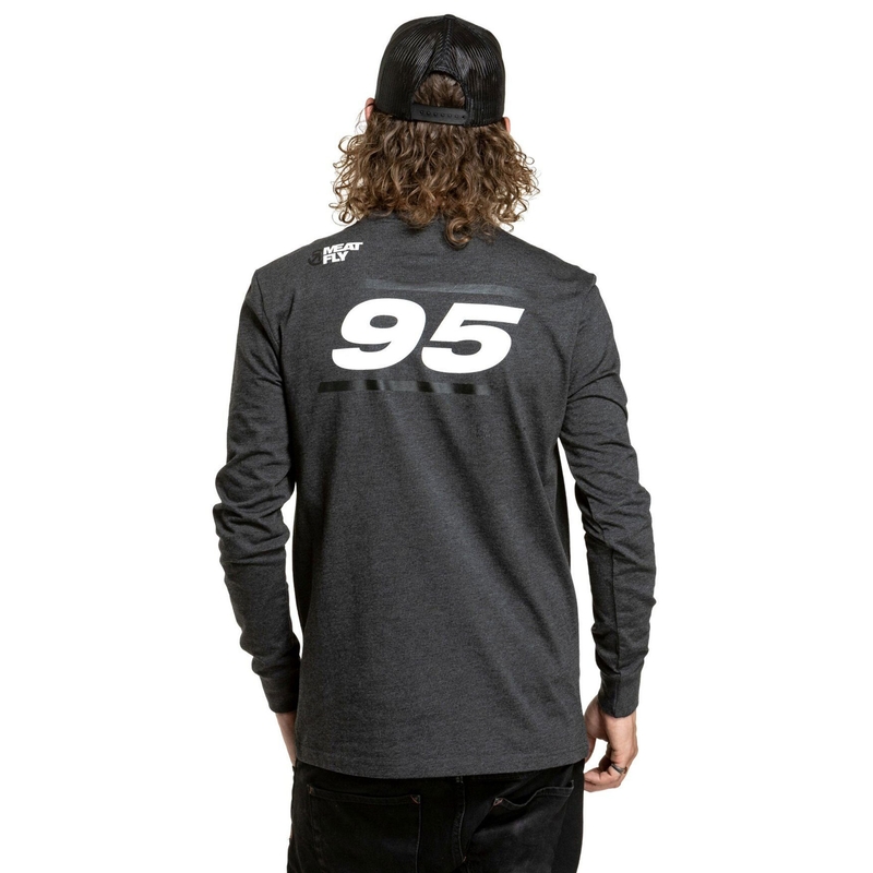 Meatfly Appex T-shirt gris à manches longues