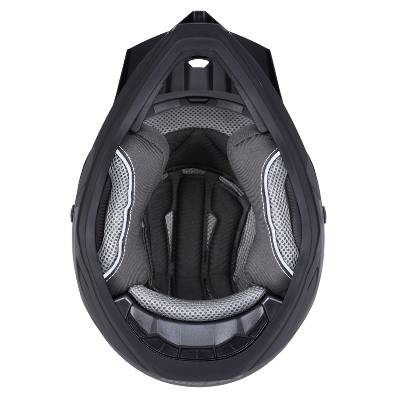 Casque Moto Motocross Enfant Cassida Cross Cup 2 Napa Matte Sable-Vert-Jaune Fluo-Noir
