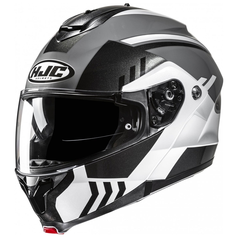 Casque moto modulable HJC C91N Kaon MC5 gris-noir-blanc