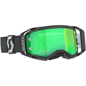 Lunettes de motocross SCOTT Prospect 2.0 noir-blanc avec verre miroir vert