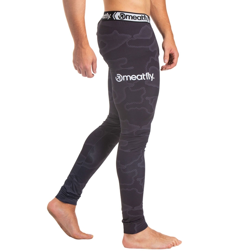 Sous-vêtement thermique Meatfly Sloan noir-gris