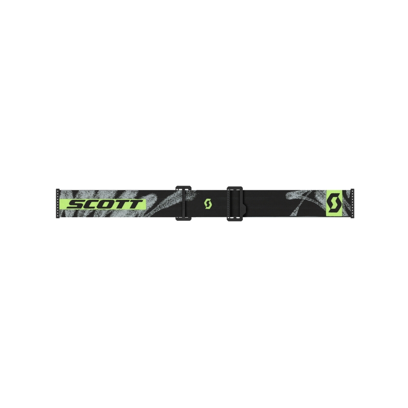 Lunettes de motocross SCOTT Prospect 2.0 noir-jaune fluo avec verre miroir jaune