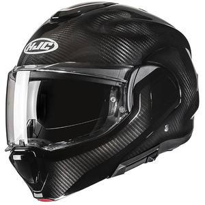 Casque moto modulable HJC F100 Carbon noir
