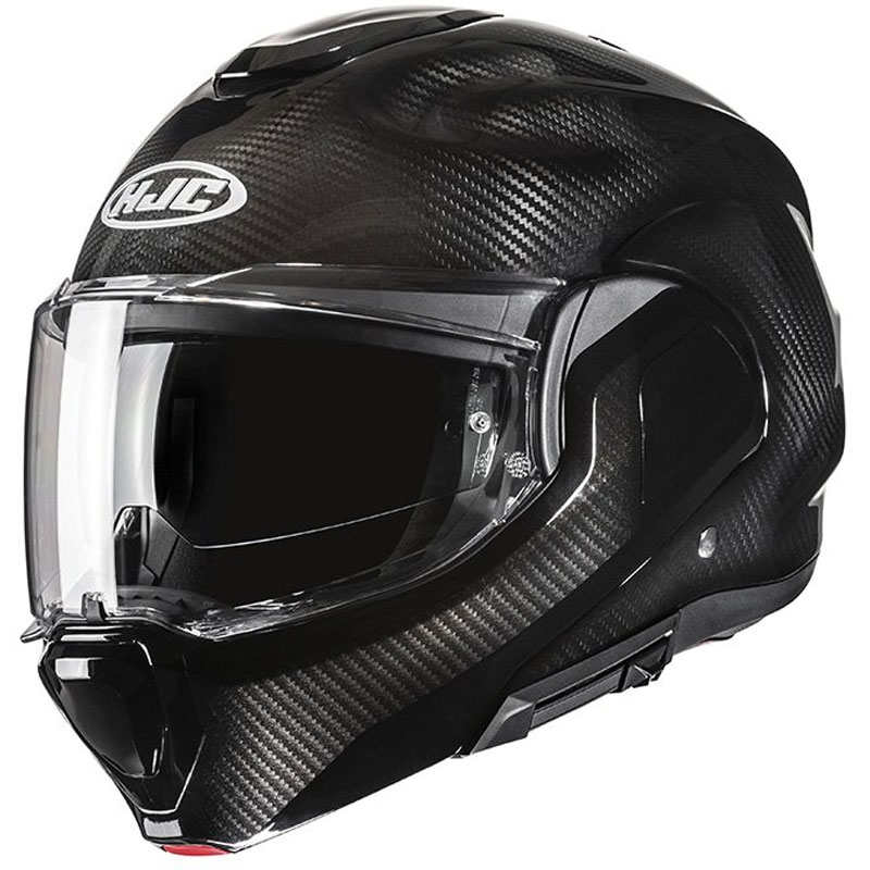Casque moto modulable HJC F100 Carbon noir