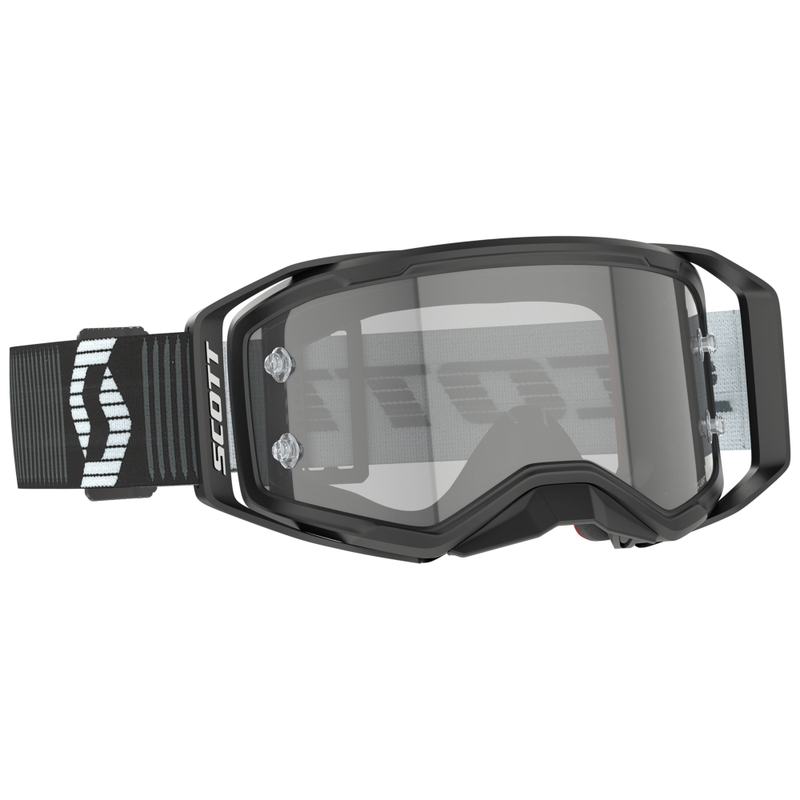 Lunettes motocross SCOTT Prospect 2.0 LS noir-blanc avec plexiglas photosensible