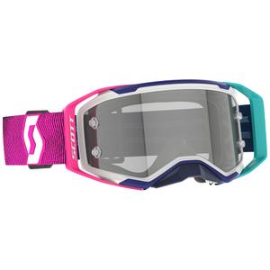 Lunettes motocross SCOTT Prospect 2.0 LS bleu-rose avec plexiglas photosensible