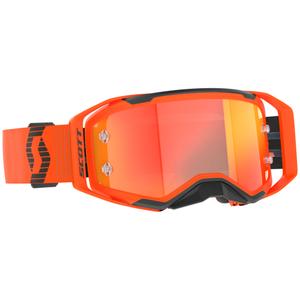 Lunettes de motocross SCOTT Prospect 2.0 orange-noir avec plexiglas miroir orange