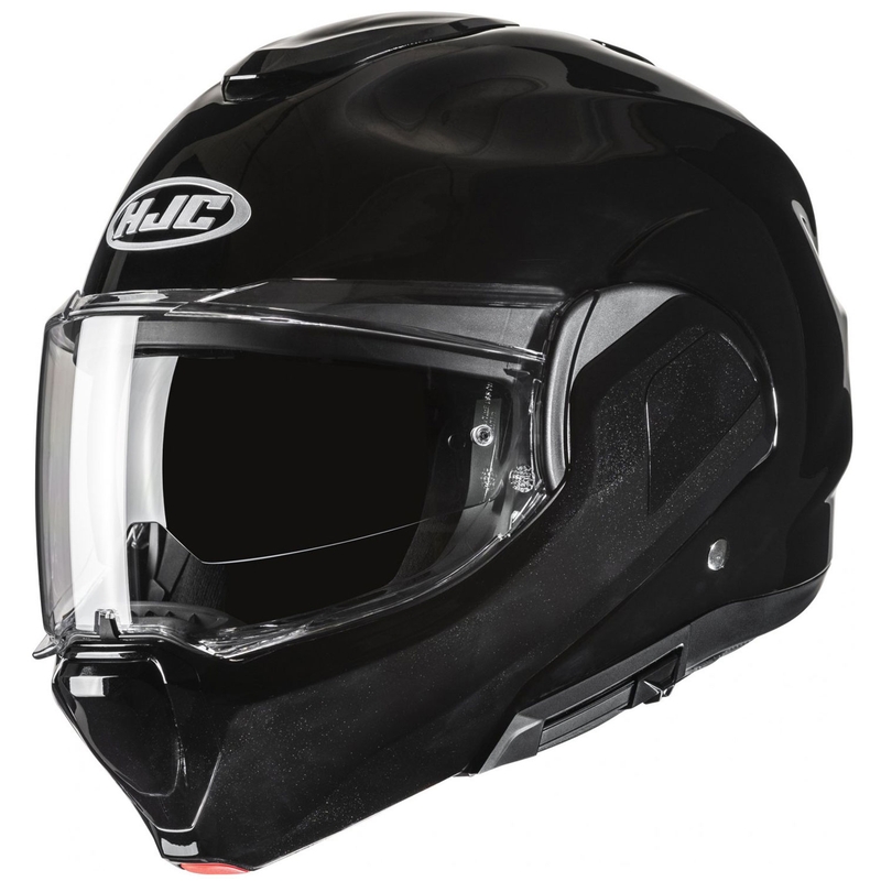 Casque moto modulable HJC F100 Solid noir métallisé