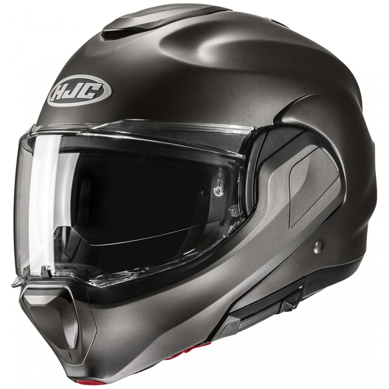 Casque moto modulable HJC F100 Solid Semi noir-titane