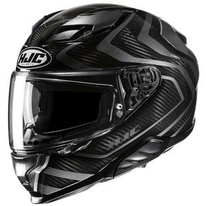 Casque moto intégral HJC F71 Carbon Nevio MC3H noir-gris