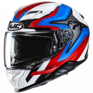 Casque moto intégral HJC F71 Fes MC21 blanc-bleu-rouge