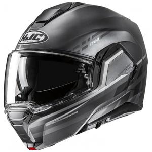 Casque de moto modulable HJC i100 Sysma MC5SF gris