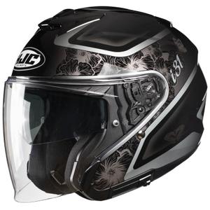 Casque moto ouvert HJC i31 Iona MC5 noir-gris