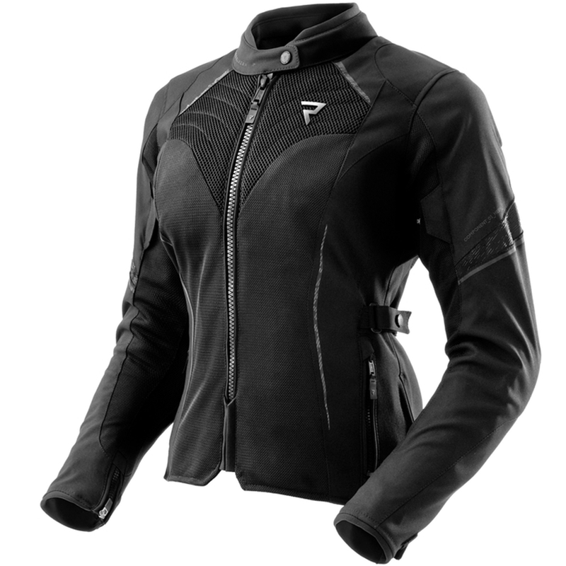 Veste de moto pour femme Rebelhorn Jax noire