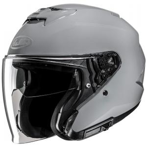 Casque moto ouvert HJC i31 Solid gris