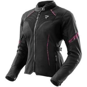 Blouson moto femme Rebelhorn Jax noir-rose