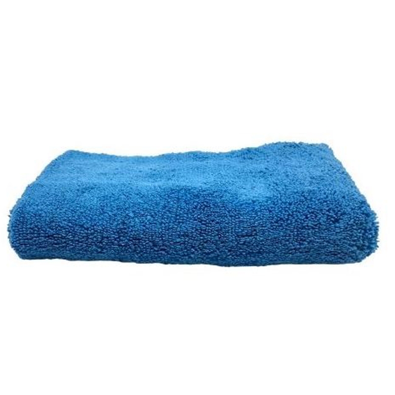 Serviette microfibre extra douce Autosol bleu