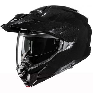 Casque moto modulable HJC i80 Solid noir métallisé